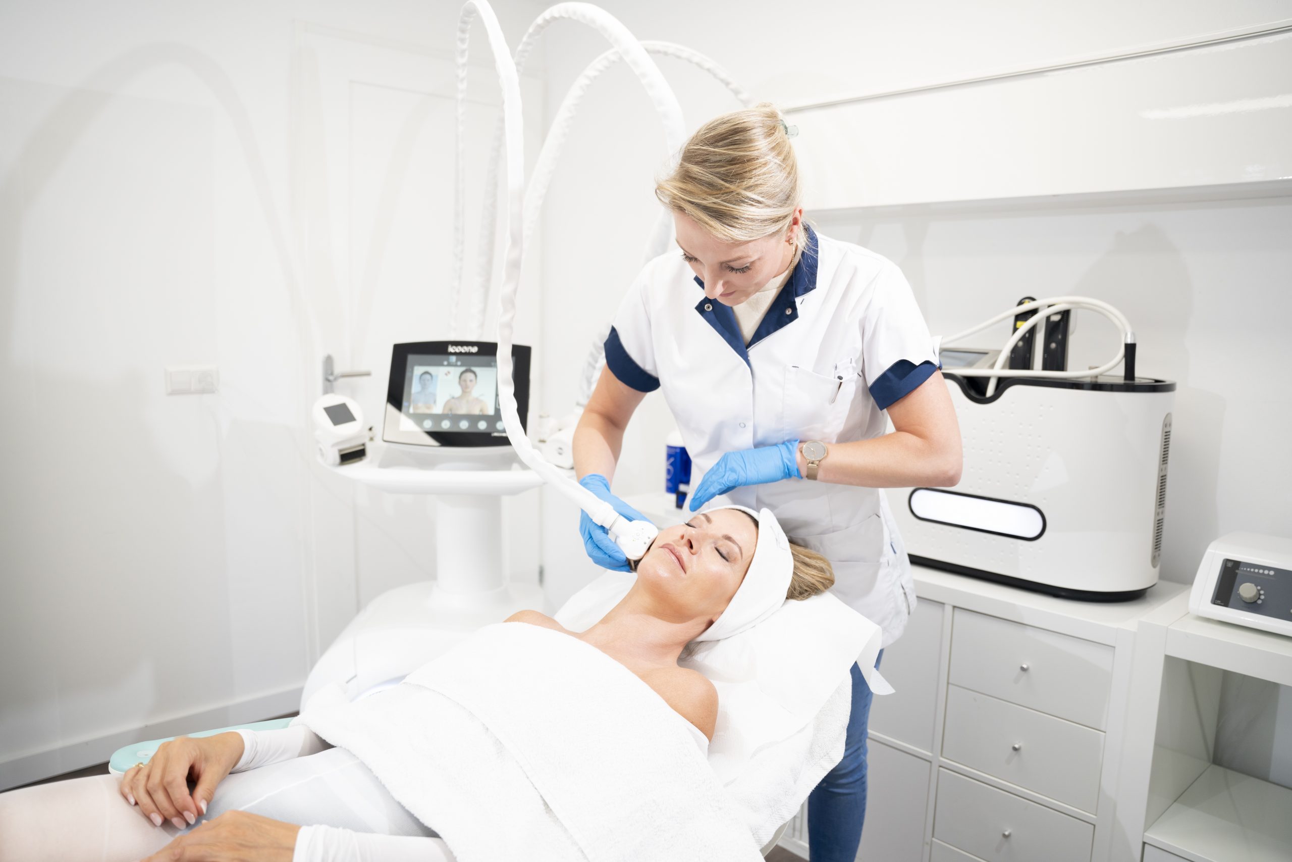 icoone gezicht bindweefselmassage